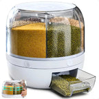 Dispensador Organizador Giratorio 360° para Arroz y Granos – PAGA 1 LLEVATE 2
